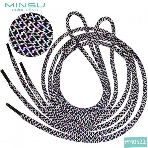 Dây giày tròn phản quang