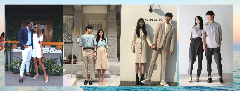 Phối đồ đôi thanh lịch