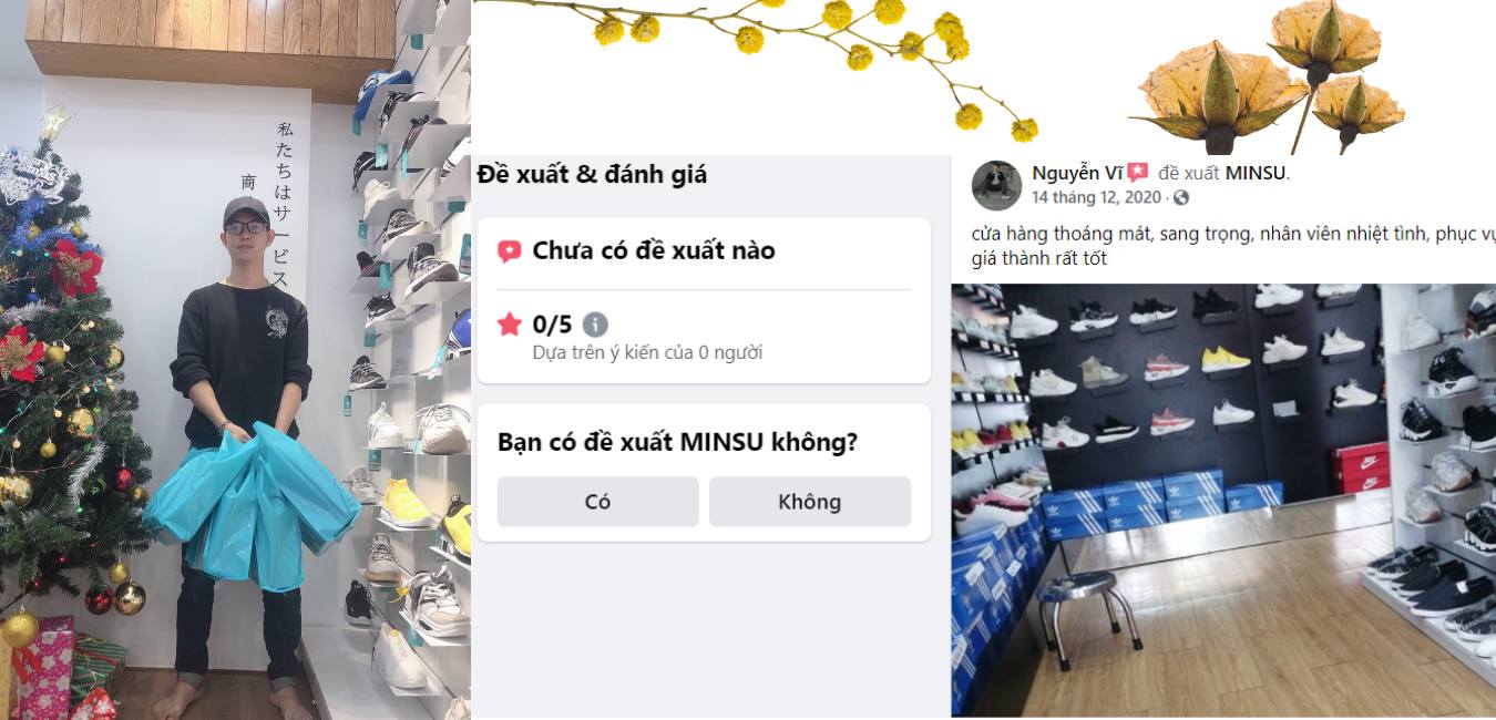 feedback khách hàng về shop giày MINSU