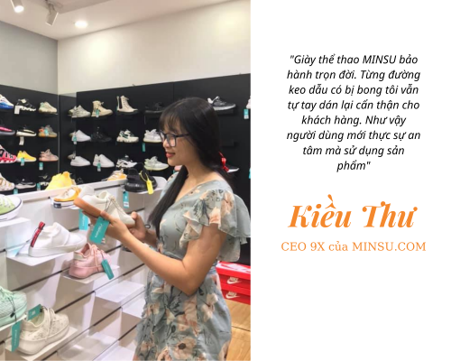 Thương hiệu giày thể thao MINSU 