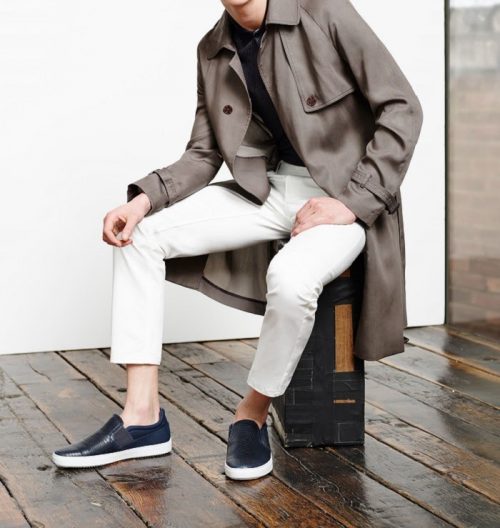 Giày lười nam phong cách Hàn Quốc