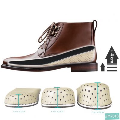lót giày tăng chiều cao tối đa 4,5 cm