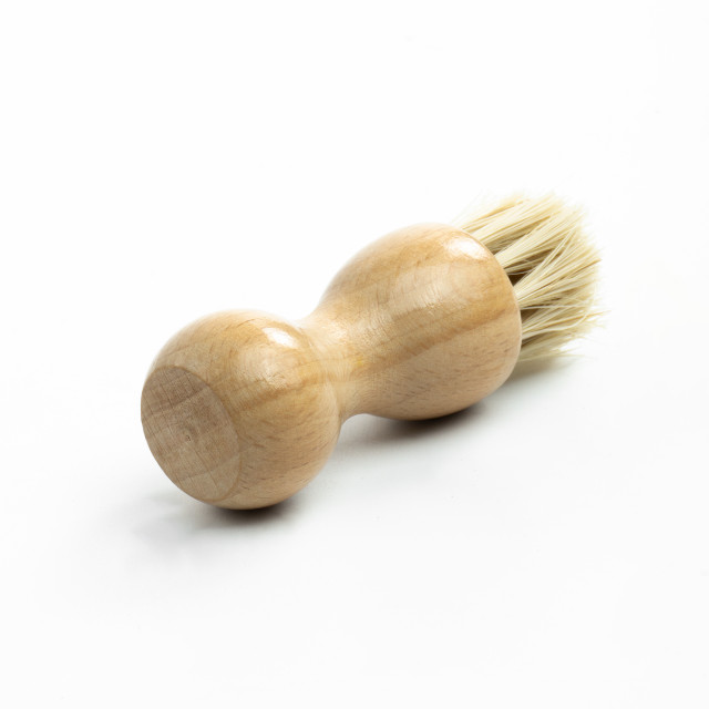 Bàn chải lông ngựa mini dùng để đánh kẽ giày da