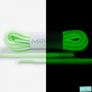 Dây Giày Tròn Phát Sáng Dạ Quang Cao Cấp MINSU