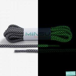 Dây Giày Tròn Phát Sáng Dạ Quang Cao Cấp MINSU