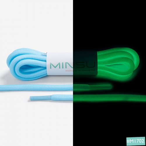 Dây Giày Tròn Phát Sáng Dạ Quang Cao Cấp MINSU