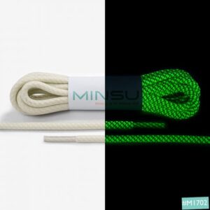 Dây Giày Tròn Phát Sáng Dạ Quang Cao Cấp MINSU