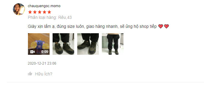 giày MINSU tại Tiki