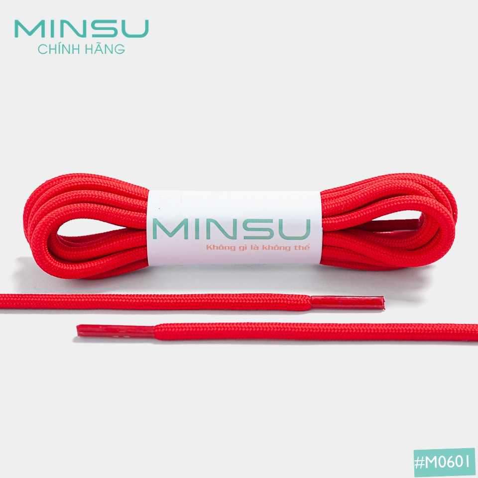 Dây Giày Tròn Chính Hãng MINSU M0601