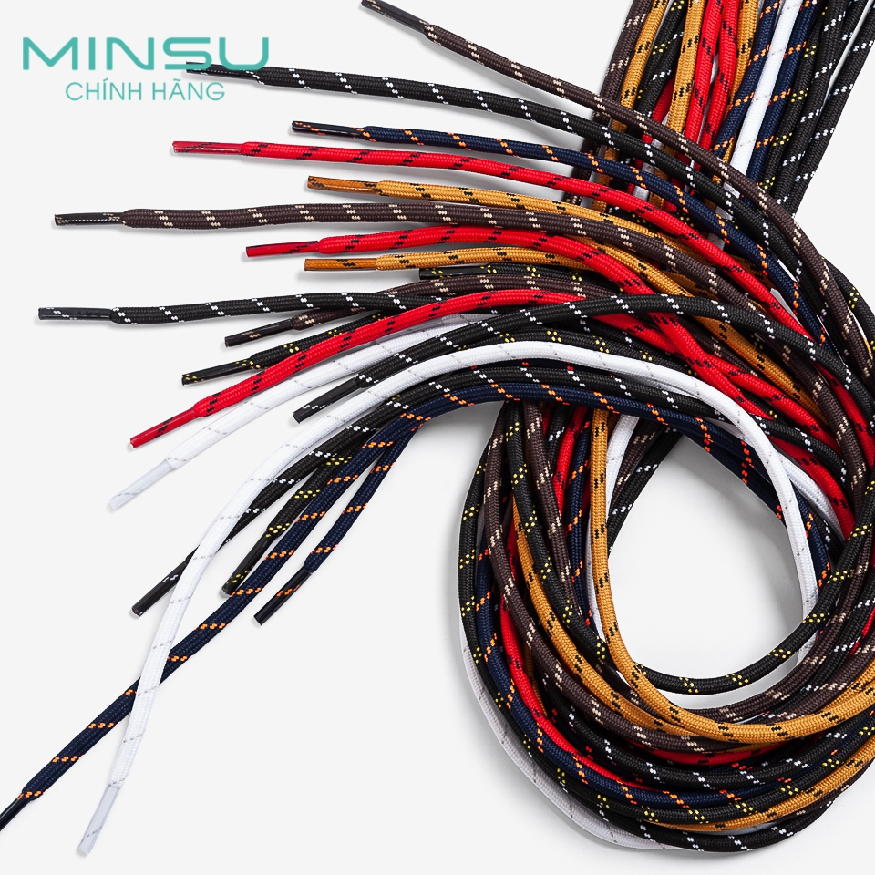 Dây Giày Tròn Rằn Ri MINSU M0801