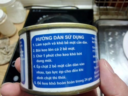 keo dán chuyên dụng cho giày thể thao