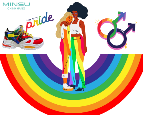 Giày Đôi Dành Tặng Cộng Đồng LGBT