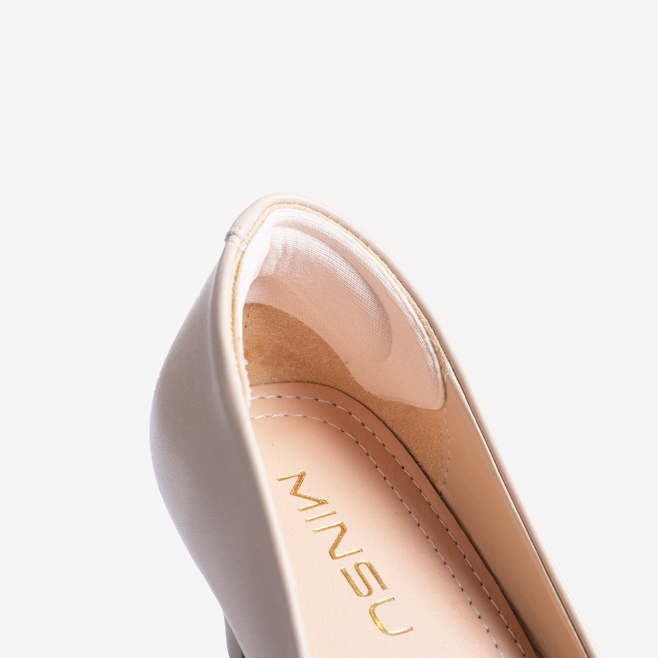 Miếng Lót Gót Giày 4D Bảo Vệ Gót Chân MINSU M5503 Chống Trầy,Chuyên Cho Giày Cao Gót - Ảnh 8