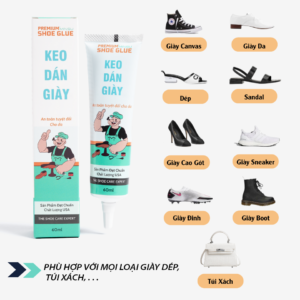 keo dán giày thể thao, keo dán sneaker, keo dán giày da