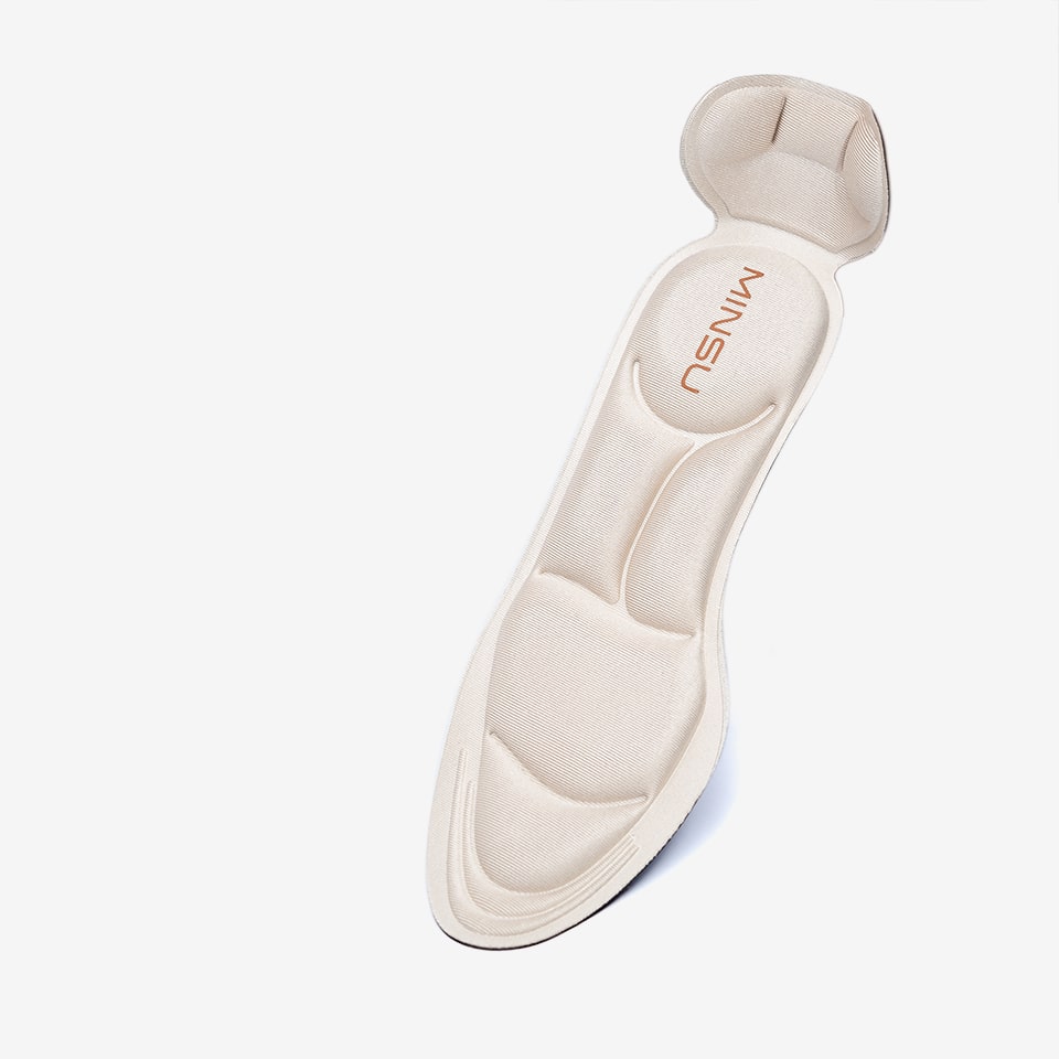 Lót Giày Nữ 7D MINSU M2301 Bảo Vệ Êm Chân, Chống Trầy, Thốn Gót Chân - Ảnh 4