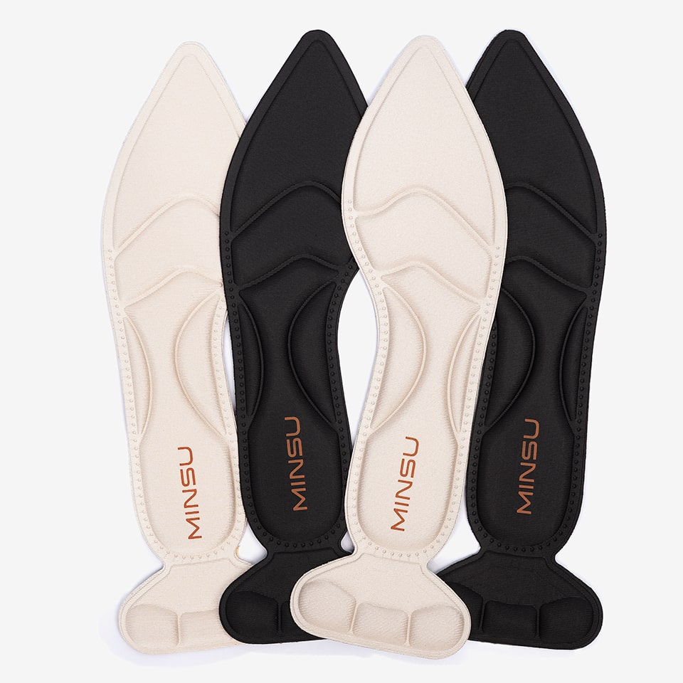 Lót Giày Nữ 7D MINSU M2301 Bảo Vệ Êm Chân, Chống Trầy, Thốn Gót Chân - Ảnh 2