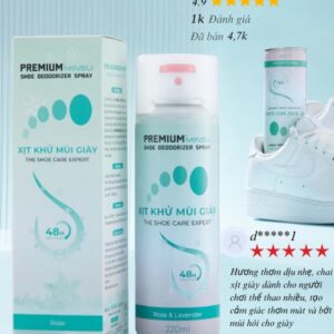Xịt Khử Mùi giày Cao Cấp MINSU Công Nghệ NANO AG+ M4855