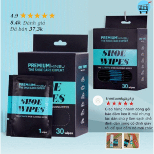 Khăn Lau Giày Du Lịch MINSU M2855 tiện lợi, nhỏ gọn