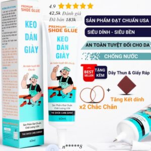 Keo Dán Giày Dép Trong Suốt Siêu Dính Đa Năng MINSU M2522 Chuyên Cho Giày Thể Thao Sneaker An Toàn Cho Cho Da