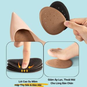 Alternative view of Lót đệm mũi giày MINSU M5523