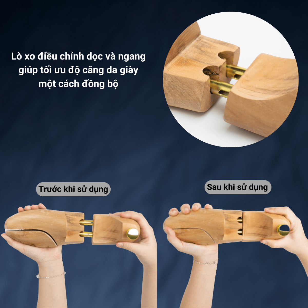 Cây Giữ Form Giày Shoe Tree MINSU M2335 - Ảnh 2