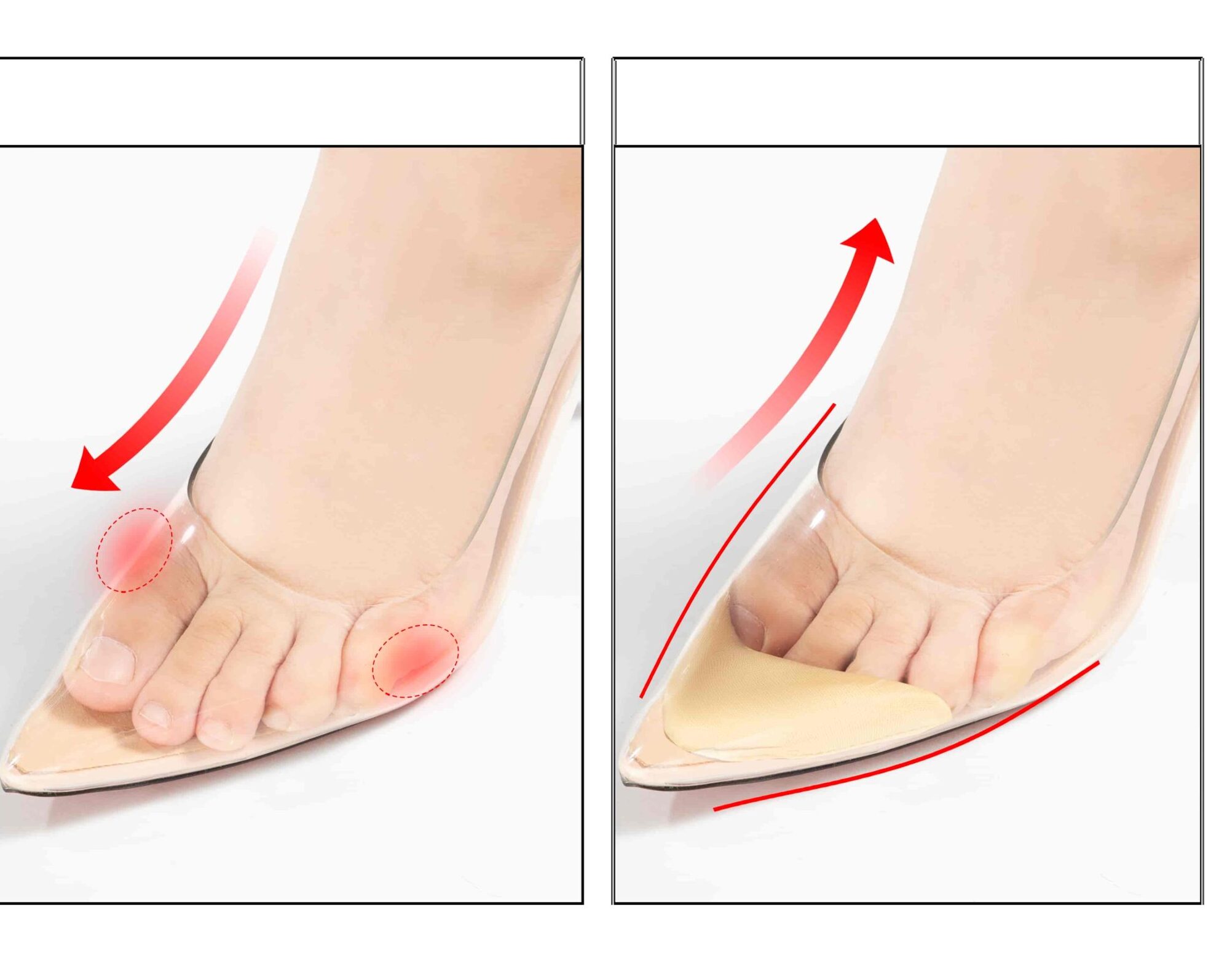 Miếng Lót Đệm Mũi Giày Eva MINSU M5530 - Ảnh 3