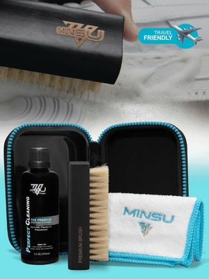 Bộ Kit Vệ Sinh Giày Chuyên Dụng MINSU Perfect M6955 Bảo Vệ,Tiện Lợi Cho Mọi Loại Giày, Mang Đi Du Lịch - Ảnh 9