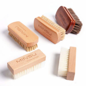 Bàn Chải Đánh Giày MINSU M2415 Chuyên Dùng Vệ Sinh Giày Sneaker, Da Lộn Với Chất Liệu Lông Ngựa, Lông Heo Mềm Cao Cấp